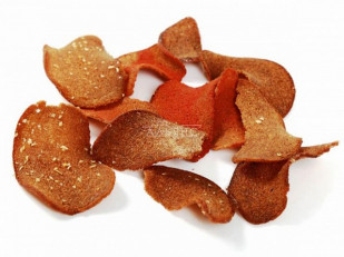 Соломка ржаная со вкусом Бекон: Ресторанные гренки с холодцом и хреном