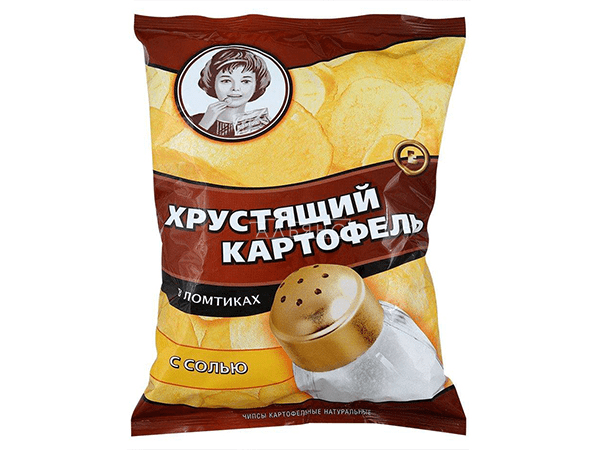 Картофельные чипсы "Девочка" 160 гр. в Павловском Посаде
