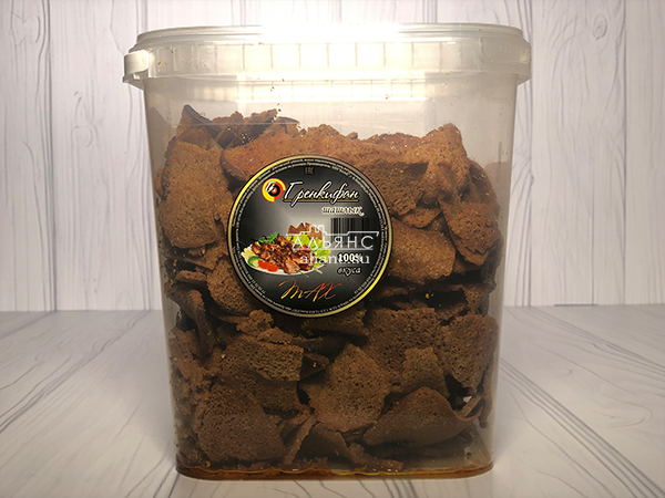 Ржаные гренки со вкусом шашлыка в Павловском Посаде