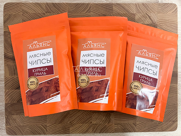 Мясо (АЛЬЯНС) вяленое курица "Гриль" 50 гр. в Павловском Посаде