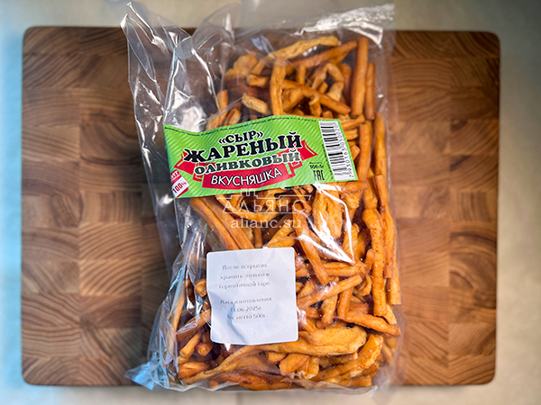 Жареный сыр "ВКУСНЯШКА" (Оливковый) 500гр. в Павловском Посаде