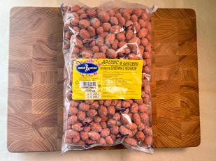 Арахис в глазури со вкусом тайский перец: Арахис в глазури со вкусом буженина с чесноком