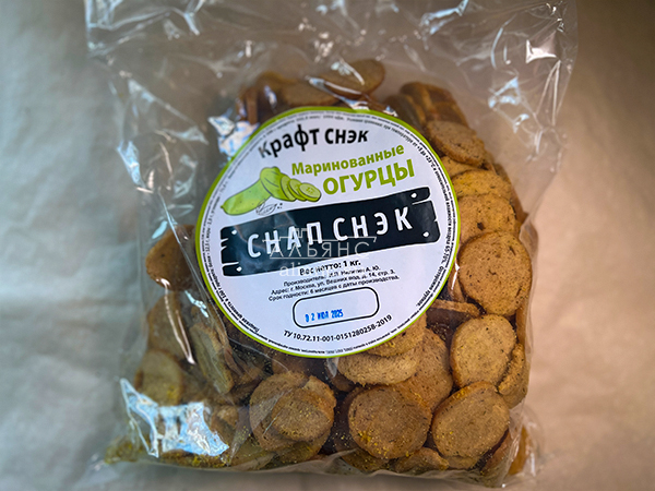 Снапсы ПШЕНИЧНЫЕ "Маринованные огурцы" в Павловском Посаде