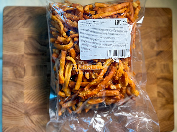 Нитка ЖАРЕНАЯ  Oktobersnack1 кг (сырный продукт) в Павловском Посаде