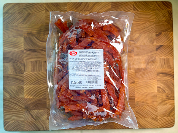 Продукт из мяса птиц "КАРПАЧЧО с АДЖИКОЙ" с/к "ООО БАЛТИКА" (Калининградская обл.) в Павловском Посаде