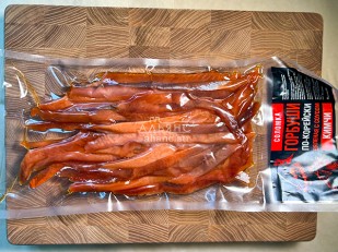 Семечки: Горбуша соломка по-корейски